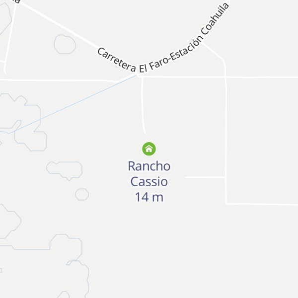 Map of Rancho Cassio