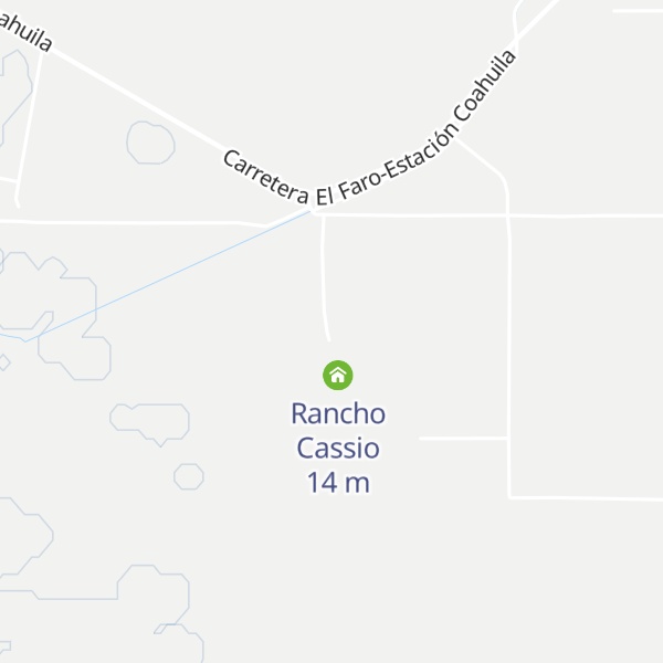 Map of Rancho Cassio