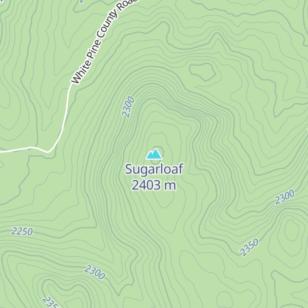 Map of Sugarloaf