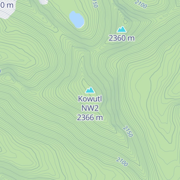 Map of Kowutl NW2