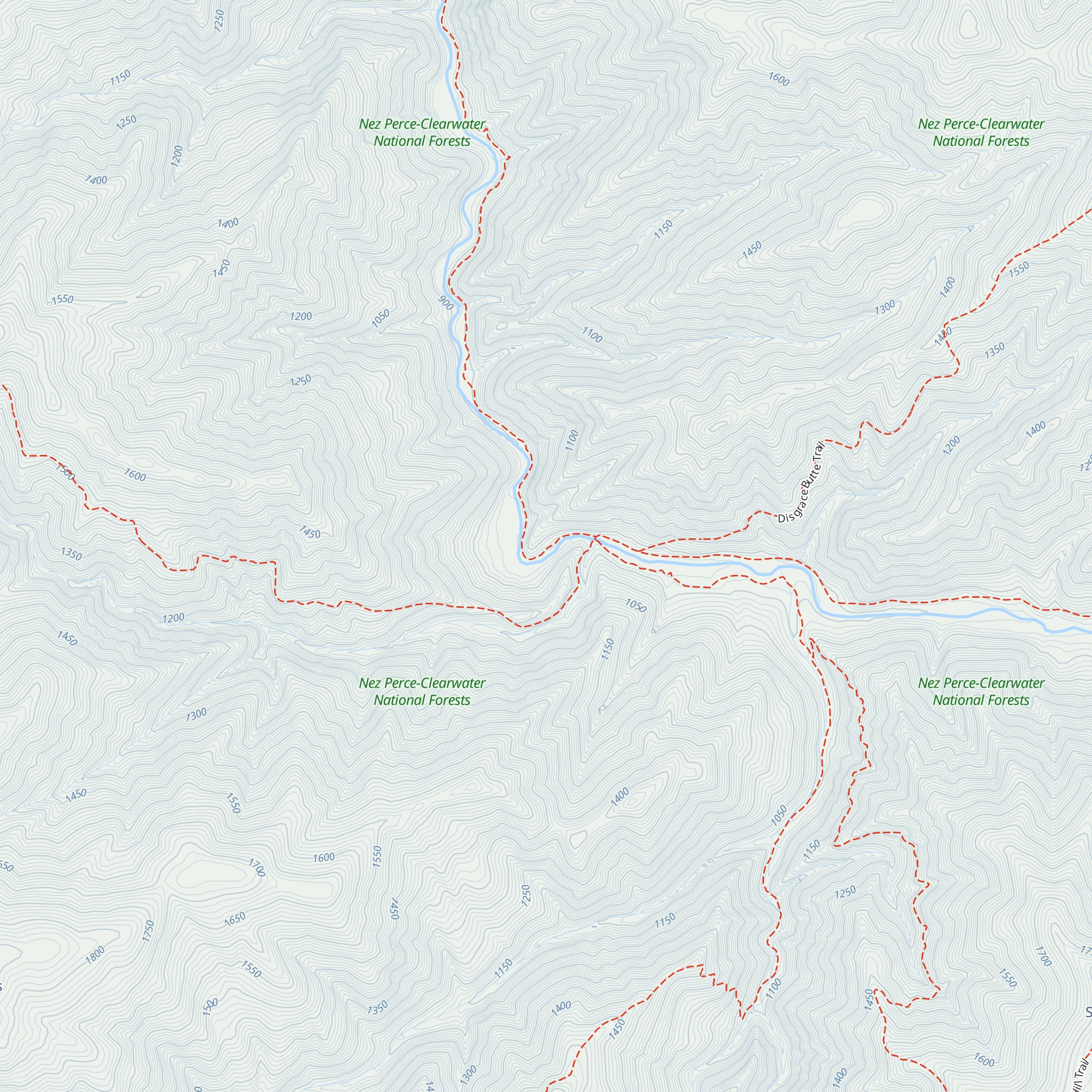 Meadow Creek Guard Station map