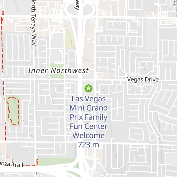 Map of Las Vegas Mini Grand Prix Family Fun Center Welcome