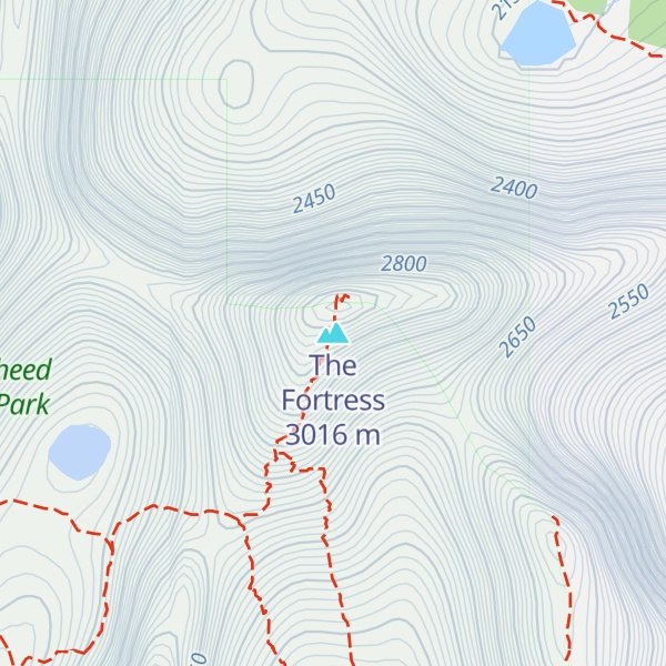 Map of The Fortress