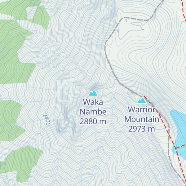Map of Waka Nambe