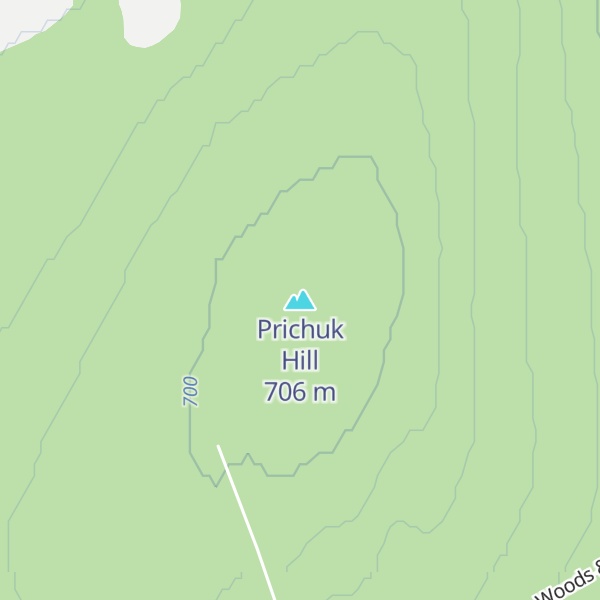 Map of Prichuk Hill