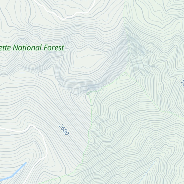 Map of Murphy Peak