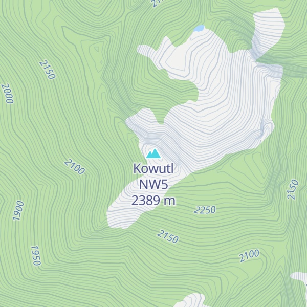 Map of Kowutl NW5