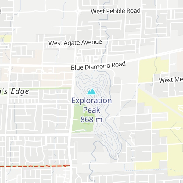 Map of Exploration Peak