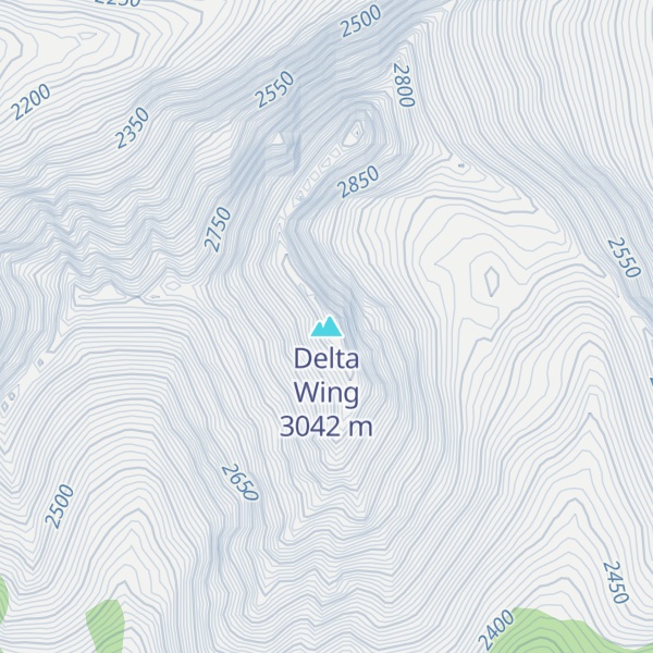 Map of Delta Wing