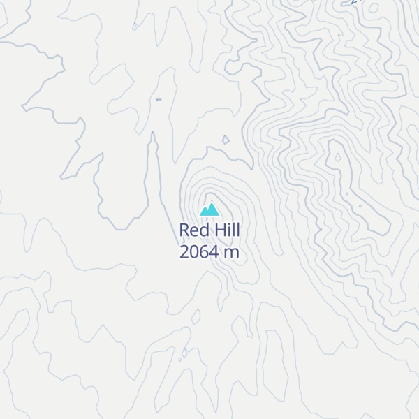 Map of Red Hill
