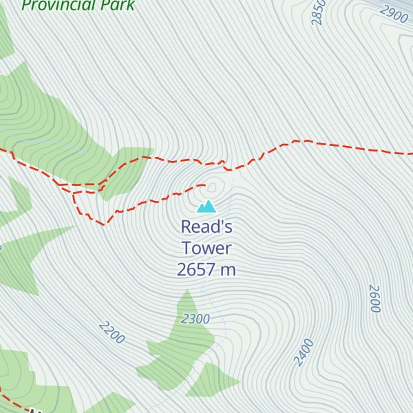 Map of Read's Tower