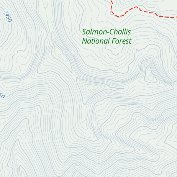 Map of Bull Trout Point