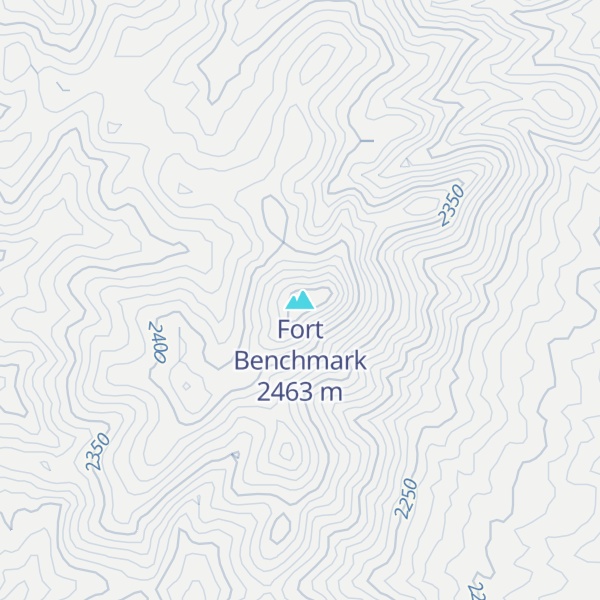 Map of Fort Benchmark