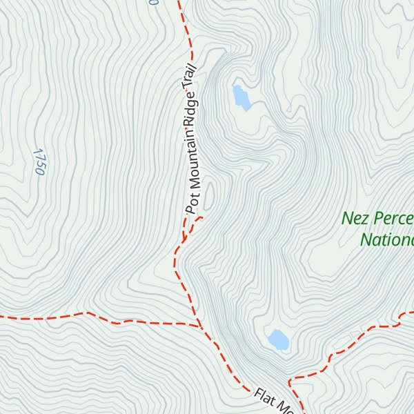 Map of Cold Springs Peak