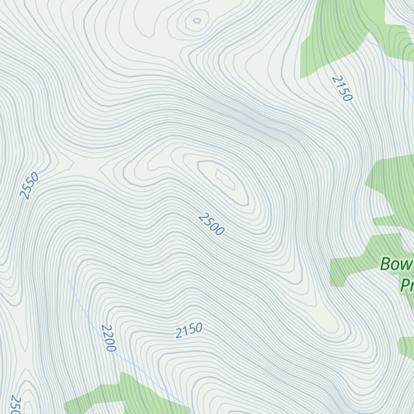 Map of Mount Charles Stewart SE2