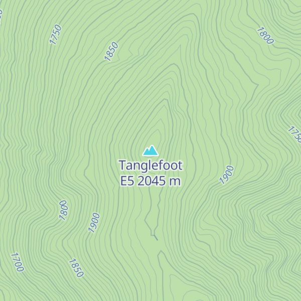 Map of Tanglefoot E5
