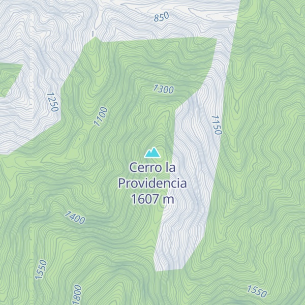 Map of Cerro la Providencia