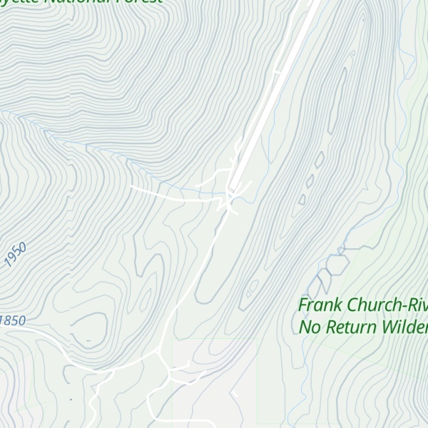 Map of Big Creek Lodge