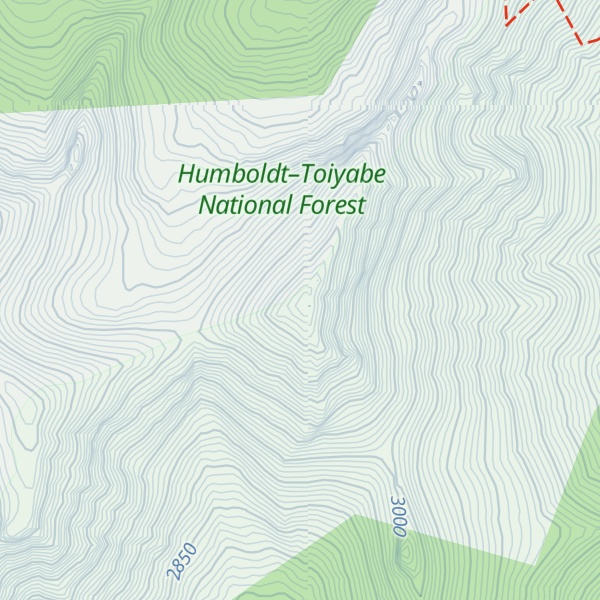 Map of Smith Peak