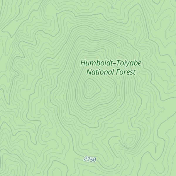 Map of Limestone Peak