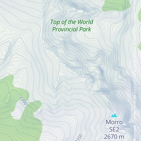 Map of Mount Morro SE1.3