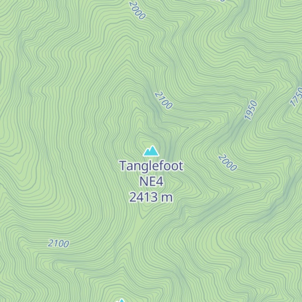 Map of Tanglefoot NE4