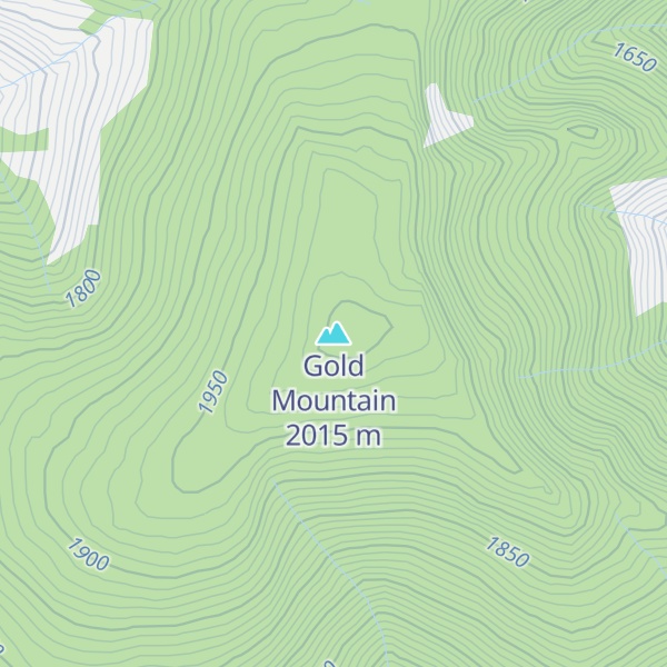 Map of Gold Mountain