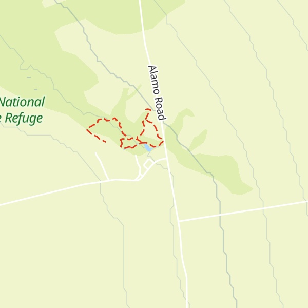 Map of Desert National Wildlife Refuge Visitor Center
