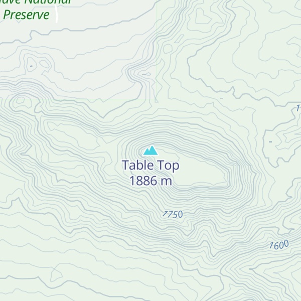 Map of Table Top