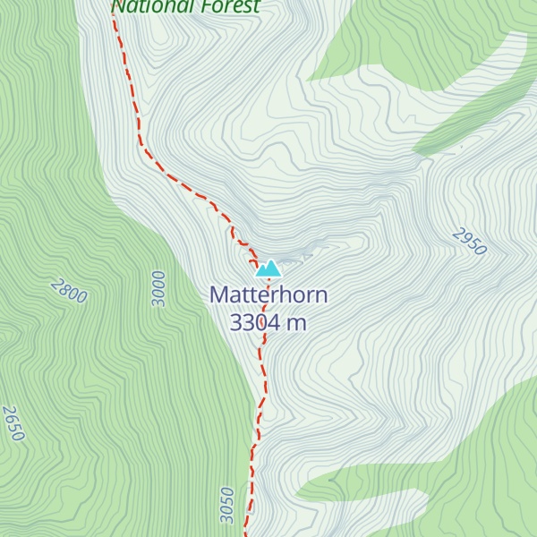 Map of Matterhorn