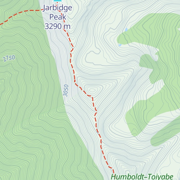 Map of Jumbo Peak
