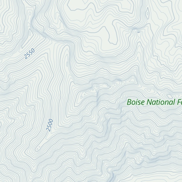 Map of Wolf Mountain