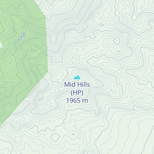 Map of Mid Hills (HP)