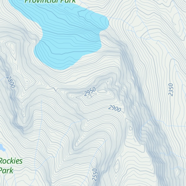 Map of Mount Cradock