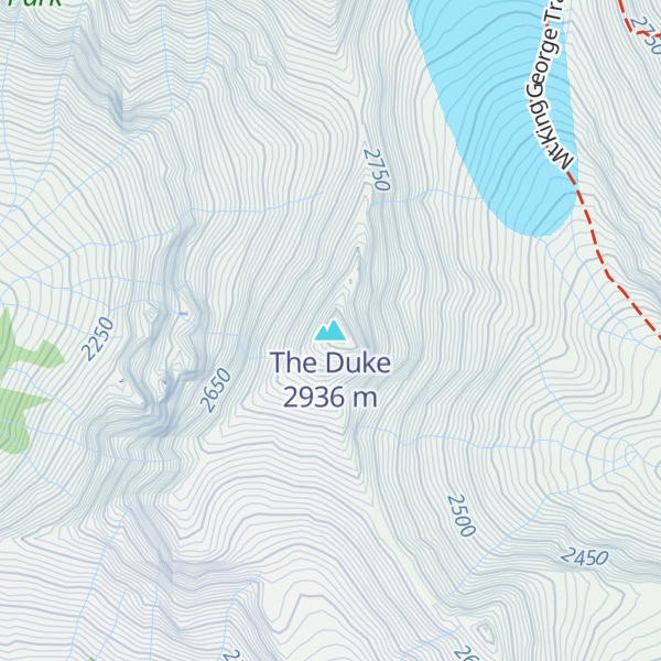 Map of The Duke