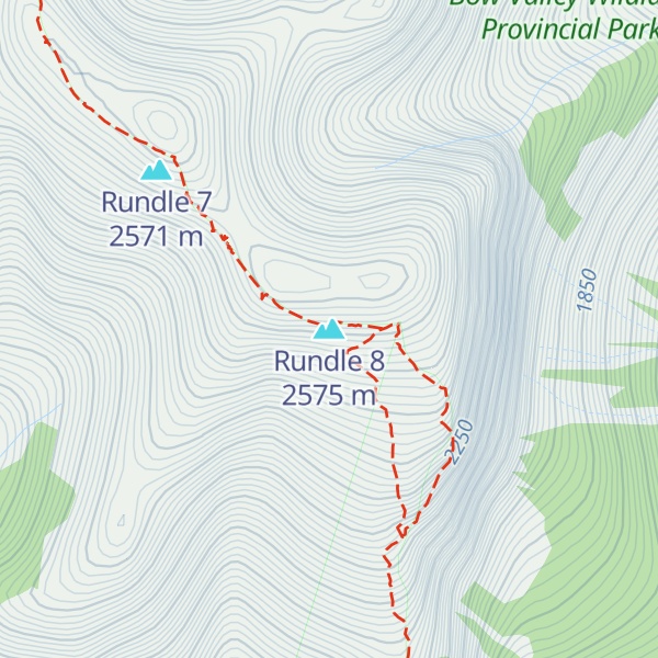 Map of Rundle 8