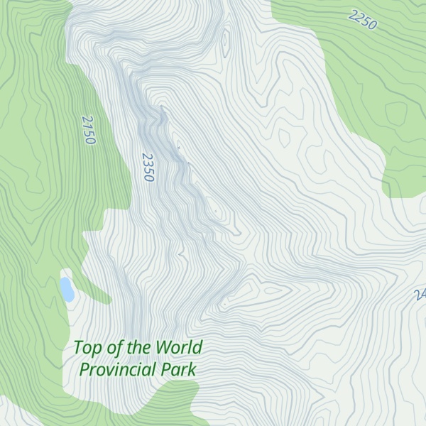 Map of Mount Deception