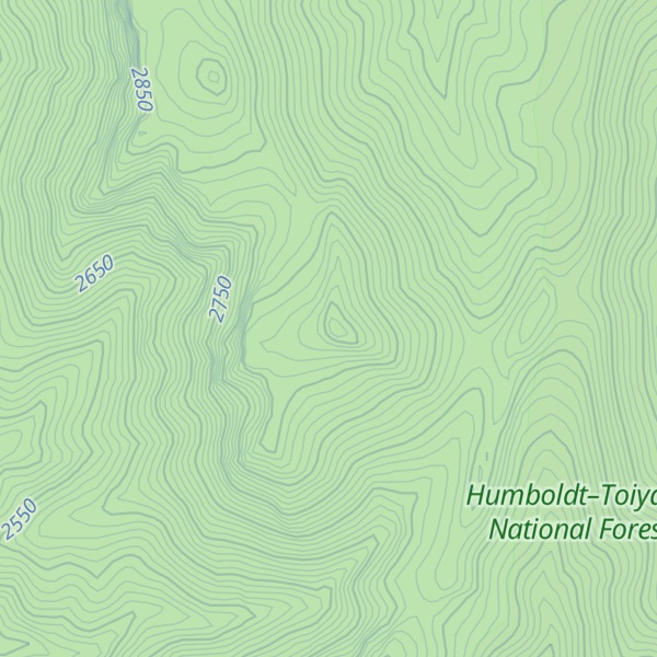 Map of White Pine Range Wilderness HP
