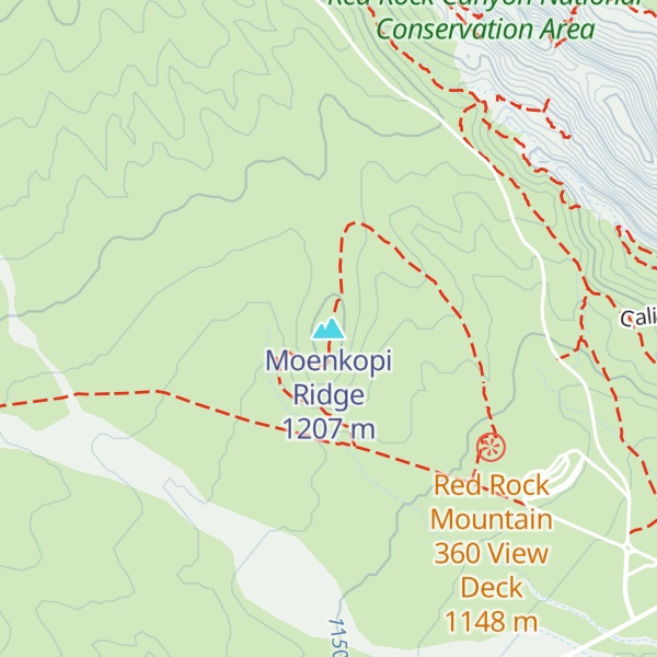 Map of Moenkopi Ridge