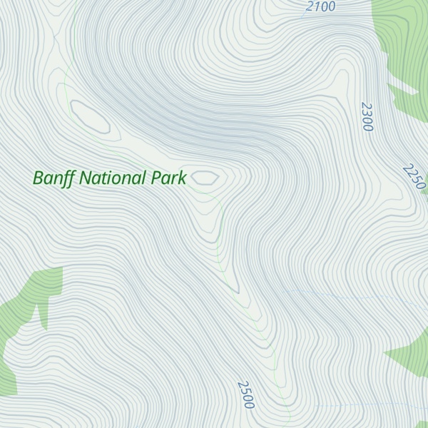 Map of Goatview Peak SE1