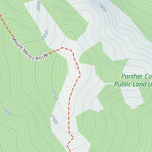 Map of Mount Minos