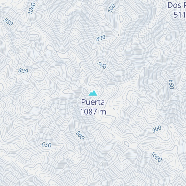 Map of Puerta