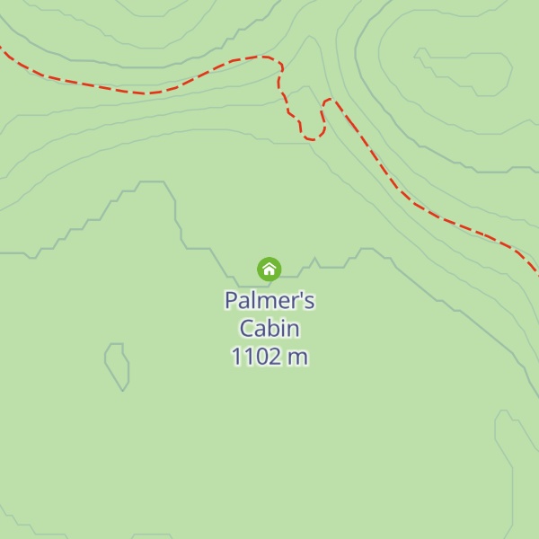 Map of Palmer's Cabin