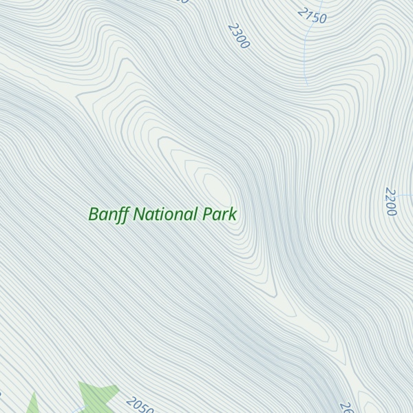 Map of Cone Mountain
