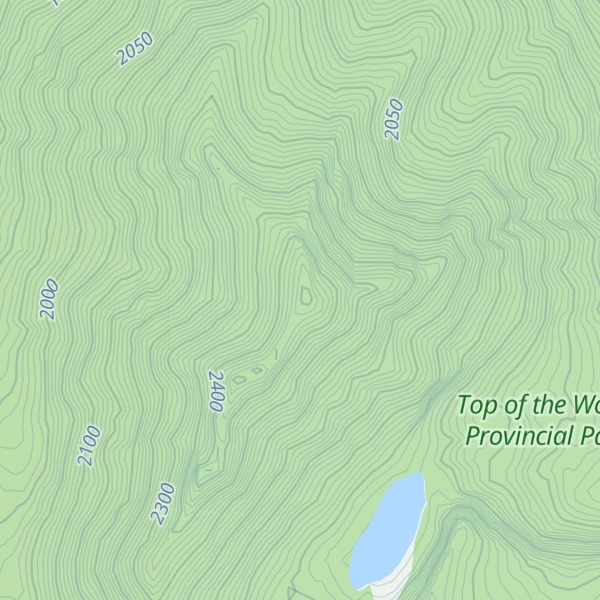 Map of Mount Doolan