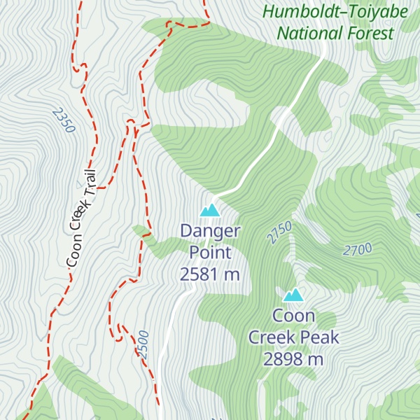 Map of Danger Point
