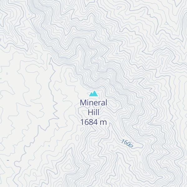 Map of Mineral Hill