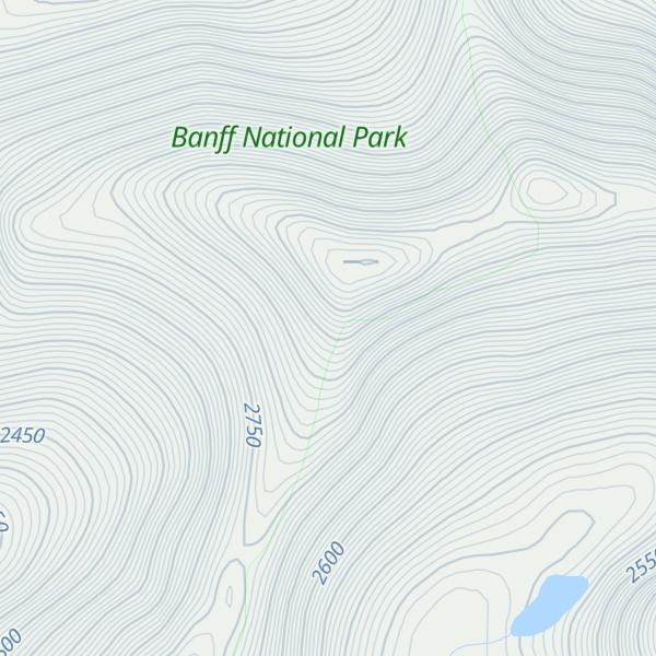 Map of Revenant Mountain