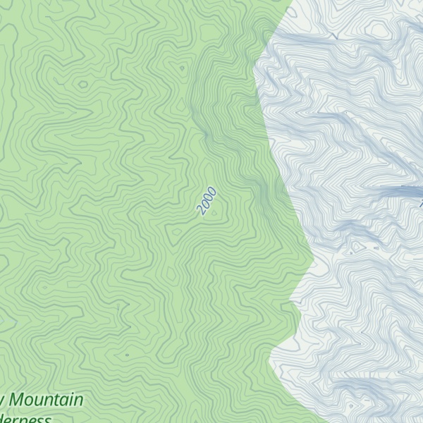 Map of Mountain Springs Peak