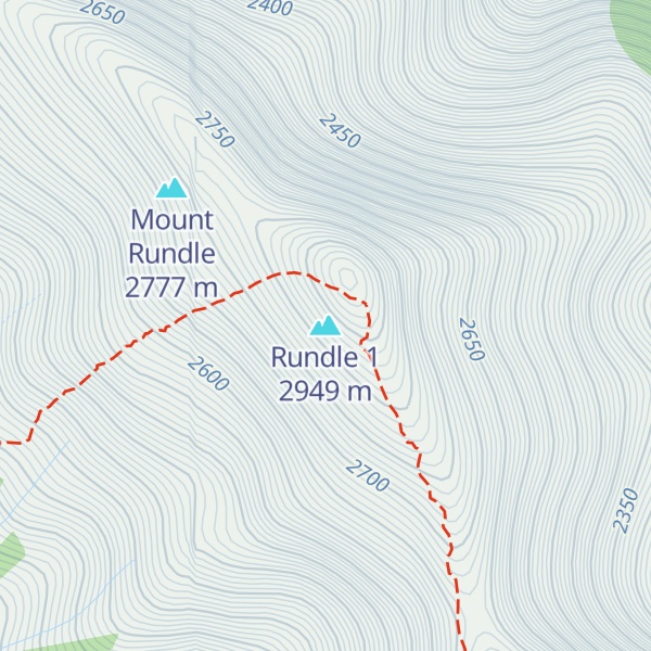Map of Rundle 1